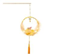 Linternas del Festival del Medio Otoño Mono Y Portátil De Mano | Kit Creativo para Hacer Linternas para Celebrar el Festival del Pastel de Luna en Casa con Niños y Adultos