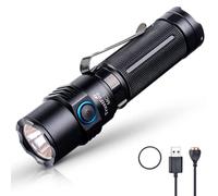 Linternas LED Alta Potencia 2500 lúmenes, TrustFire MC3 Linterna Táctica Militar Caza Profesional,LED XHP50, IP68 Impermeable, Linterna Imán Portátil Recargable para Emergencia Camping Senderismo