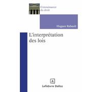L'interprétation des lois
