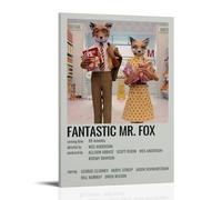 LINTEZHG Fantastic Mr Fox Póster Pintura Decorativa Lienzo Arte de Pared Salón Póster Dormitorio Pintura, Arte de Pared Impresión de Imagen Moderna Decoración de Habitación Familiar 08 x 12 Pulgadas