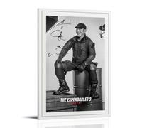 LINTEZHG JET LI THE EXPENDABLES 3 SIGNED Póster Pintura Decorativa Lienzo Arte de Pared Salón Póster Dormitorio Pintura, Arte de Pared Impresión de Imagen Moderna Decoración de Habitación Familiar 30