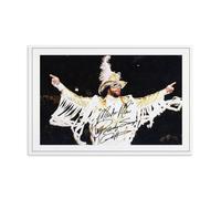 LINTEZHG MACHO MAN RANDY SAVAGE Póster Impreso Pintura Decorativa Lienzo Arte de Pared Salón Póster Dormitorio Pintura, Arte de Pared Impresión de Imagen Moderna Decoración de Habitación Familiar 24 x