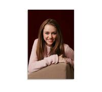 LINTEZHG Miley Cyrus Young Art Poster Pintura Decorativa Lienzo Arte Mural Salón Póster Dormitorio Pintura, Arte de Pared Impresión de Imagen Moderna Decoración de Habitación Familiar 24 x 36 Pulgadas