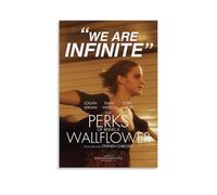 LINTEZHG Perks of Being A Wallflower Movie Póster Pintura Decorativa Lienzo Arte de Pared Salón Póster Dormitorio Pintura, Arte de Pared Impresión de Imagen Moderna Decoración de Habitación Familiar