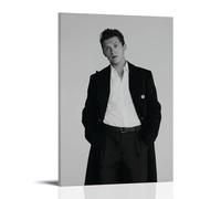LINTEZHG Tom Holland Póster Blanco y Negro Pintura Decorativa Lienzo Arte de Pared Salón Póster Dormitorio Pintura, Arte de Pared Impresión de Imagen Moderna Decoración de Habitación Familiar 20 x 30