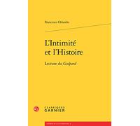 L'intimité et l'Histoire: Lecture du Guépard: 8 (Theorie De La Litterature)