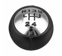 LINTINGLIHAI Pomo Palanca de Cambios Coche para Peugeot 307 308 3008 407 5008 807, Perilla de Cambio Manual Palanca Cambio Marchas Cabeza Mano Bola Cubierta Protectora