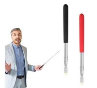 LINTRA Bastón Señalador de Mano, 2 Piezas Acero Inoxidable Punteros Telescópicos para Maestros, Portátil Telescópicas Puntero, Extensible 122cm, para Escuelas, Oficinas, Salas de Presentaciones
