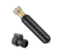 LINTRA Kits de Bolsas de Desagüe, Desatascador Tuberías Profesional en Goma Negro con Válvula 3/4", Ideal para Desatascadores de Alcantarillado Profesionales en Fregaderos y Sótanos