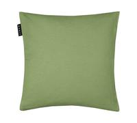 Linum Funda de cojín Annabell 40x40 cm Verde musgo