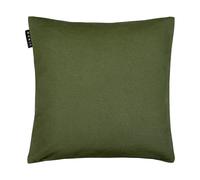 Linum Funda de cojín Annabell 40x40 cm Verde oliva oscuro