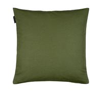 Linum Funda de cojín Annabell 50x50 cm Verde oliva oscuro