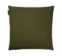 Linum Funda de cojín Pepper 40x40 cm Verde oliva oscuro