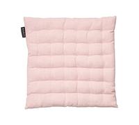 Linum Pepper Cojín del Asiento 40x40 cm, 100% Algodón, Lavable en la Lavadora, Rosa Empolvado