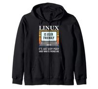 Linux es fácil de usar - Ingeniero de computación en la nube Sudadera con Capucha