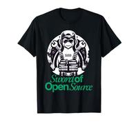 Linux Penguin Mascot para Colaboradores de Código Abierto Camiseta