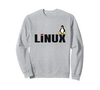 Linux Tux Lover tee Tagline y Penguin Logo Open Source Os Sudadera
