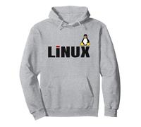Linux Tux Lover tee Tagline y Penguin Logo Open Source Os Sudadera con Capucha