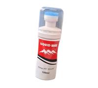 Linvimia Ceras líquidas de esquí con aplicador, 100 ml, ceras de esquí rápidas portátiles para mantenimiento de snowboard, reduce la fricción líquida con aplicador