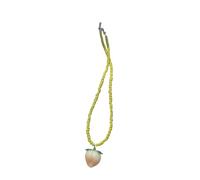 Linvimia Collar de cuentas de vidrio de veranos fresa tomate sandía longitud ajustable joyería juvenil Summers collar de de cuentas de vidrio de frutas
