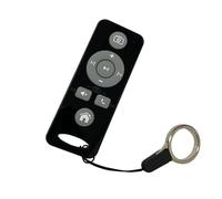 Linvimia Remoto fácil de Usar para Reproductores de música Controlador Que admite volúmenes de Pausa de reproducción y capacidades de Salto de Pista para hogares Control Remoto de música Multimedia