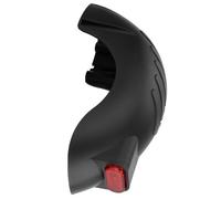 Linvimia Universal Guardabarros delantero/trasero con luz trasera Scooter eléctrico Guardabarros delantero/trasero de repuesto Guardabarros ensanchado Guardabarros