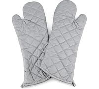 Linwnil NEUF 1 paire 41,9 cm résistant à la chaleur Gants de cuisine NEUF Coton four Mitaines de cuisine Gants haute température Outil de cuisson pour barbecue Gants