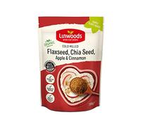 Linwoods Semilla de lino molida Chia Manzana y Canela, 200 g