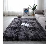 linyingdian - Alfombra para salón Grande, Antideslizante, Supersuave, Suave, Suave, para Decorar Salas de Estar y dormitorios, Alfombra (Gris Oscuro, 100 x 200 cm)