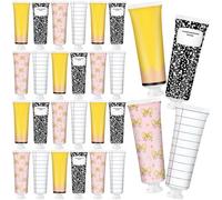 Linyuthia 24 piezas de regalo de agradecimiento para el día del profesor, crema de manos a granel, regalos de agradecimiento para profesores, libro de composición, lápiz, lazo, cuaderno, lociones de