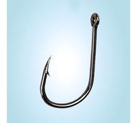 LINZHAN Venta de anzuelos Circulares a Granel, 1000 unids/Lote, anzuelos de Pesca con Ojos, anzuelos 3#-15#, anzuelos de púas, Accesorios de Pesca al por Mayor (Color : Head with Hook Hole, Size :