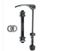 Lioaeust Brochetas de liberación rápida, pinchos de liberación rápida para eje delantero y trasero con rodamientos de cubo de 25 mm (1/4) (delantero)