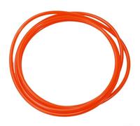 Lioaeust Cinturón de plataforma para bicicleta, plataforma de entrenamiento extendida, cuerda de transmisión para ciclista, rodillo de 5 mm, perímetro de 185 cm (rojo)