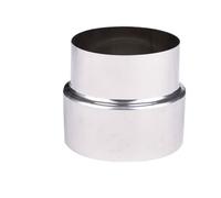 Lioaeust Conector de tubo de chimenea de acero inoxidable, tubo conector reductor de tubo de estufa, adaptador de chimenea para tubo de estufa para conectar tubo de conversión de chimenea, Ø100mm