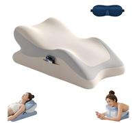 Liocwocne 2026 New Sweet Spot Pillow, 27° Angle Wedge Cushion with Phone Pocket, Multifunctional Ergonomic Pillow for Lying on Your Back, Side, Stomach or Back Cushion(F,Without Pillow)
