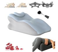 Liocwocne The Love Pillow for Couples, 27 Position Love Nest Pillow for Couples, Wedge Sex Cushion for Bed Adult, Experienced Better Support, Keep The Passion Going All Night(N)