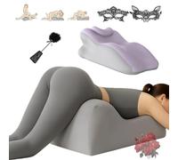 Liocwocne The Love Pillow for Couples, 27° Position Sweet Spot Pillow, Memory Foam Sex Cushion for Bed Adult, Experienced Better Support & Alignment, Keep The Passion Going All Night(M)