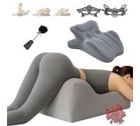 Liocwocne The Love Pillow for Couples, 27° Position Sweet Spot Pillow, Memory Foam Sex Cushion for Bed Adult, Experienced Better Support & Alignment, Keep The Passion Going All Night(D)