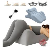 Liocwocne The Love Pillow for Couples, 27° Position Sweet Spot Pillow, Memory Foam Sex Cushion for Bed Adult, Experienced Better Support & Alignment, Keep The Passion Going All Night(C)