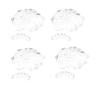 Lioggyet 480 Piezas de Conchas Naturales Redondas Capiz Sea Shells 2 Pulgadas Conchas de Ostras para Manualidades con 2 Agujeros Sea Shell Discs