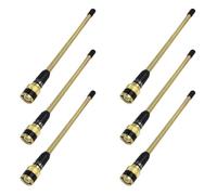 Lioggyet 6X VHF 136-174 MHz 6,8 Pulgadas Antena Bnc para Radio Portatil Icom V8 V80 V80E V82 V85