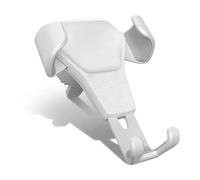 lioidres Soporte Movil Coche Carro, para Nissan Titan XD 2016-2025 Estable y Robusto, Ajustable a 360 Grados, Suporte Telemovel Carro para Smartphones,B White