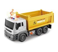 LioMaxi Escala 1:16 Volqueteable,Gran camión juguete,Camión Dumper,Volquete Volquete,Camión Abatible,Camión Volquete con Luces y Sonidos Función Camión Juguete Regalo para Niños 3 4 Años
