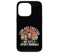 Lion Ass Cheetah My Ex's 3 Spirit Animals Divorcio - Carcasa para iPhone 13 Pro