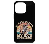 Lion Ass Cheetah My Ex's 3 Spirit Animals Divorcio - Carcasa para iPhone 13 Pro