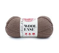 Lion Brand - Hilo de lana peinado para hacer punto, ganchillo y manualidades, paquete de 1 unidad, color beige