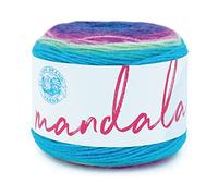 Lion Brand Yarn 525-220 Mandala Yarn, Troll, One Skein