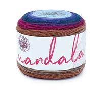 Lion Brand Yarn 525-222 Mandala Yarn, Griffin, una madeja