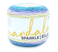 Lion Brand Yarn 527-308 Mandala Sparkle Yarn, Orion