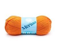 Lion Brand Yarn 676-133 - Ovillo de lana de merino, Amberglow